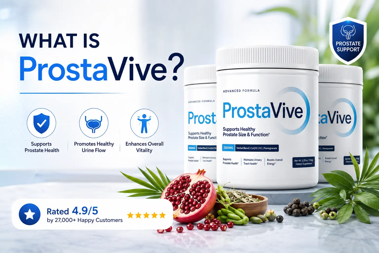 What Is ProstaVive prostate support supplement